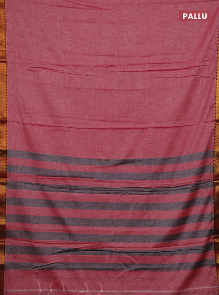 Red & Green Narayanpet Cotton - Kalamkari Blouse