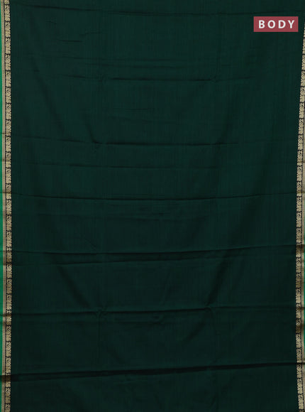 Green & Maroon Narayanpet Cotton - Kalamkari Blouse