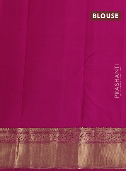 Pink Pure Kanchipuram Silk Saree - 1000 Buttas
