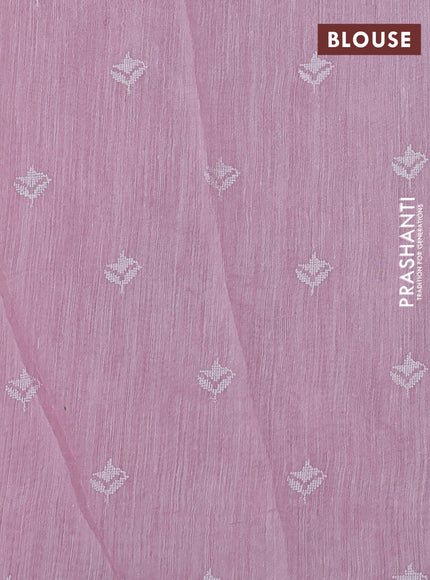 Light Pink Pure Organza Silk - Embroidery