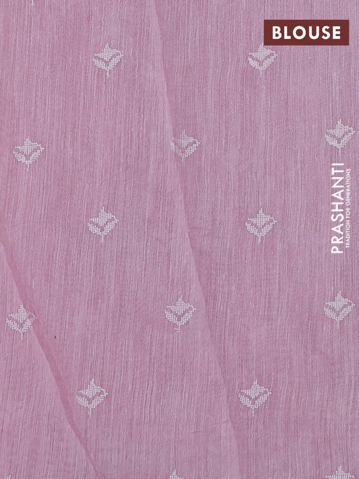 Light Pink Pure Organza Silk - Embroidery