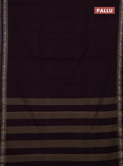 Wine & Lime Green Narayanpet Cotton - Kalamkari Blouse