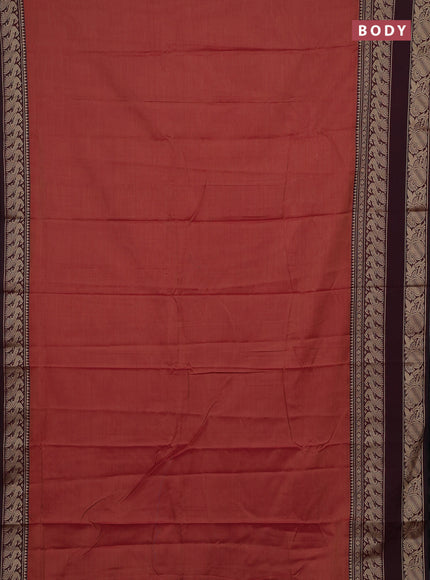 Pink & Green Narayanpet Cotton - Kalamkari Blouse