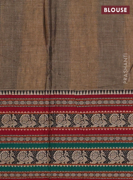 Chiku Narayanpet Cotton Saree