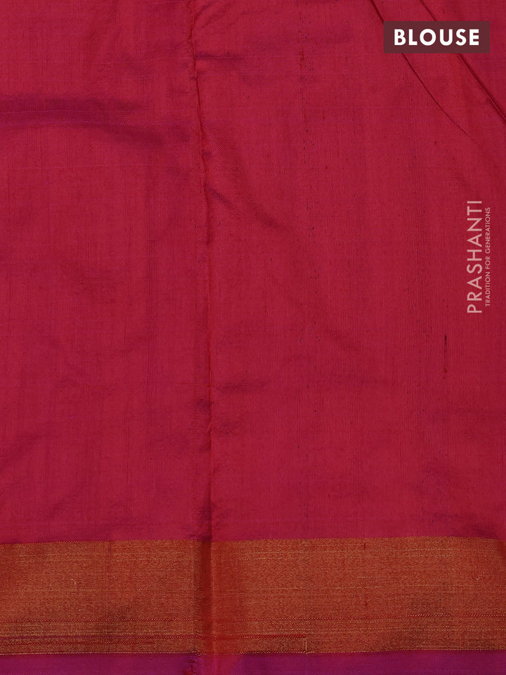 Pink Pochampally Silk Saree