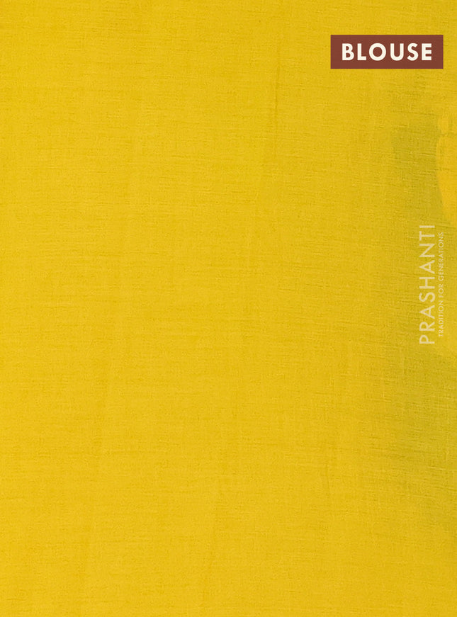 Jaipur cotton saree grey with tie & dye prints in borderless style