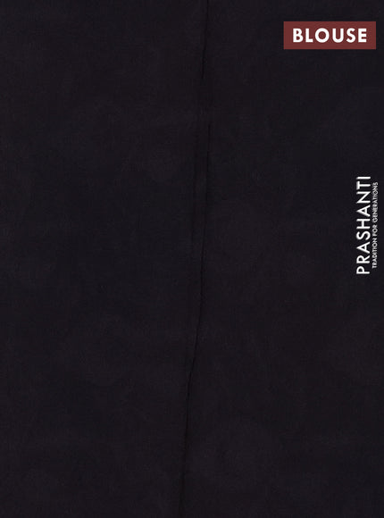 Jaipur cotton saree maroon grey shade and black with allover prints and printed border