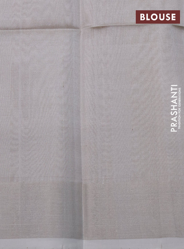 Pure uppada silk saree yellow with silver zari woven coin buttas and silver zari woven border