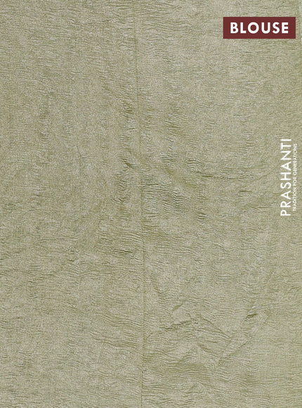 Munga silk saree multi colour with allover zari woven stripes pattern in borderless style