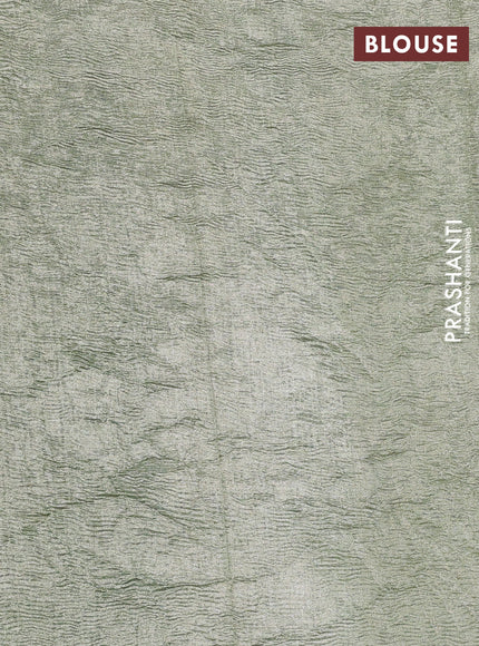 Munga silk saree pastel green and pastel blue with allover zari woven stripes pattern in borderless style