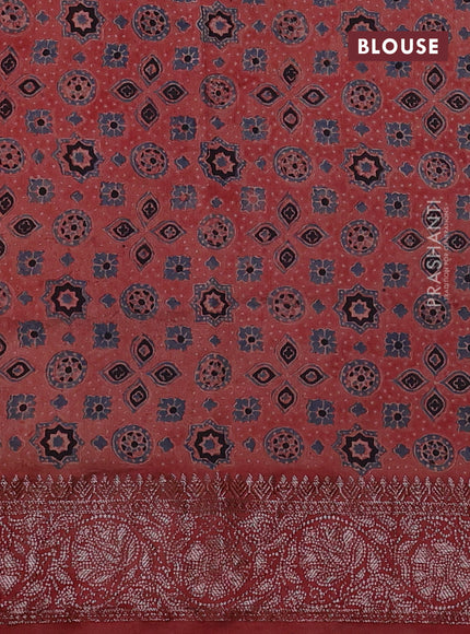 Chiniya silk saree mustard yellow and maroon with plain body and woven border