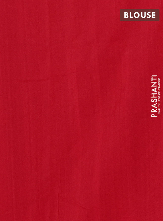 Ikat cotton saree dark blue and maroon with allover ikat weaves and simple border