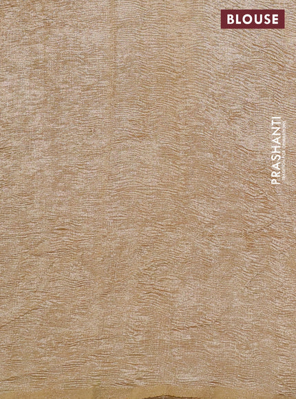 Munga silk saree multi colour and mustard yellow with allover rangart weaves in borderless style