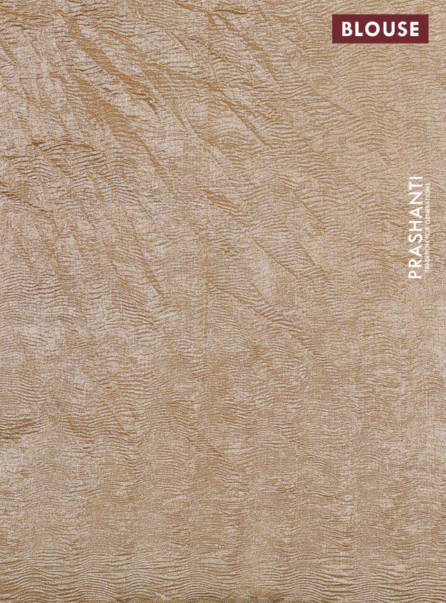 Munga silk saree multi colour and mustard yellow with allover rangart weaves in borderless style