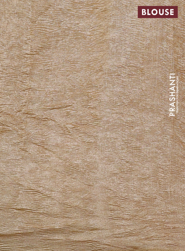 Munga silk saree multi colour and peach pink with allover rangart weaves in borderless style