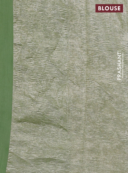 Munga silk saree multi colour with allover rangart weaves in borderless style