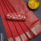 Semi Mangalgiri Silk Sarees