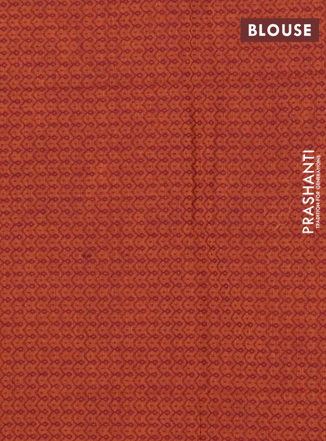 Chettinad cotton saree dark green and dual shade of maroon with thread woven buttas and temple design rettapet zari woven border