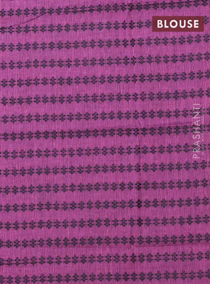 Chettinad cotton saree teal blue and magenta pink with thread woven buttas and thread woven border