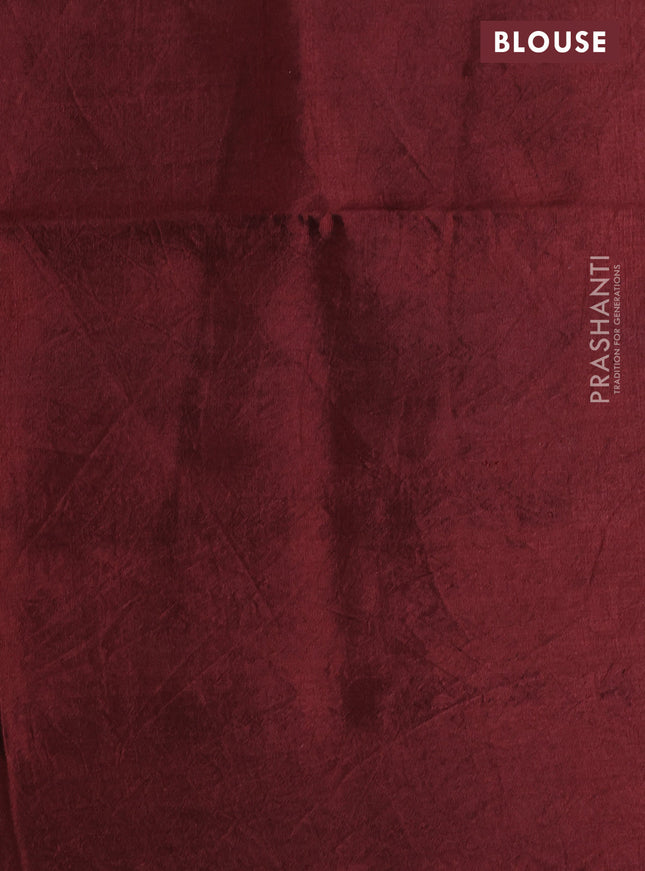 Banarasi tissue silk saree gold and maroon with allover zari woven brocade weaves and zari woven border