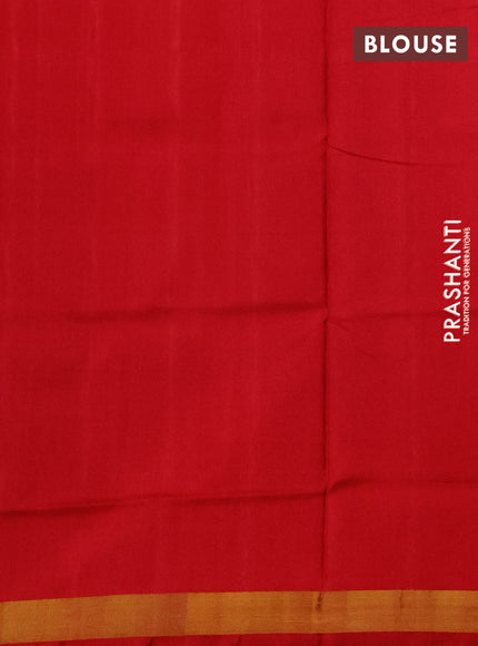 Rajkot patola silk saree violet shade and red with allover ikat weaves and ikat woven ikat border