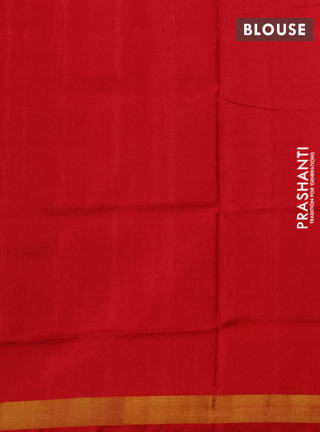 Rajkot patola silk saree violet shade and red with allover ikat weaves and ikat woven ikat border