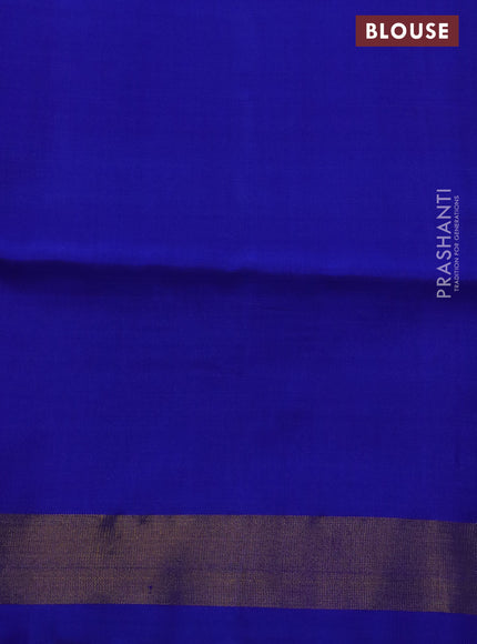 Rajkot patola silk saree light green and blue with allover ikat weaves and zari woven border