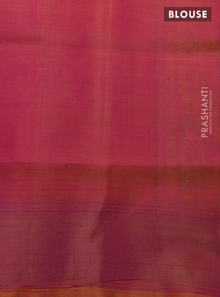 Rajkot patola silk saree yellow and pink with allover ikat weaves and zari woven border