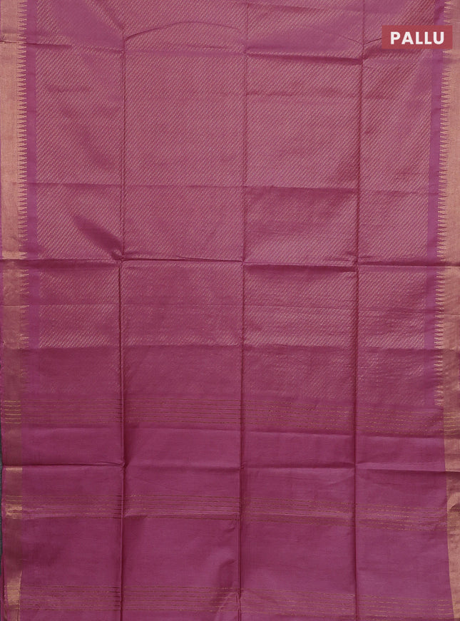 Semi munga jacquard saree pink with allover zari weaves and zari woven border