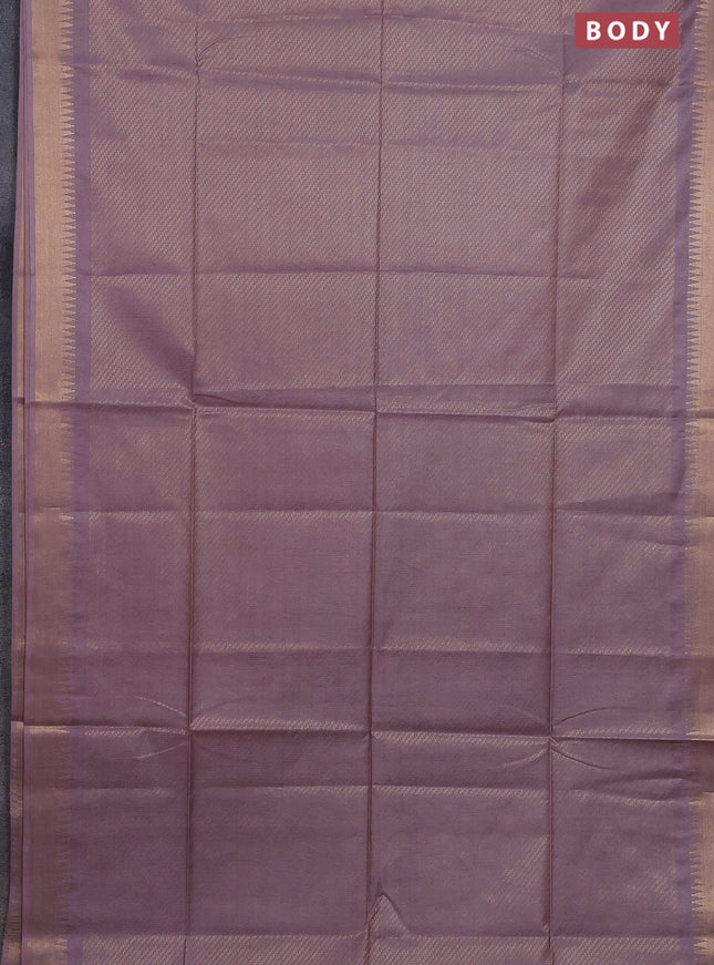 Semi munga jacquard saree pastel pink with allover zari weaves and zari woven border