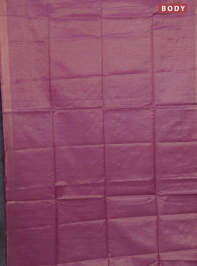 Semi munga jacquard saree pastel pink with allover zari weaves and zari woven border