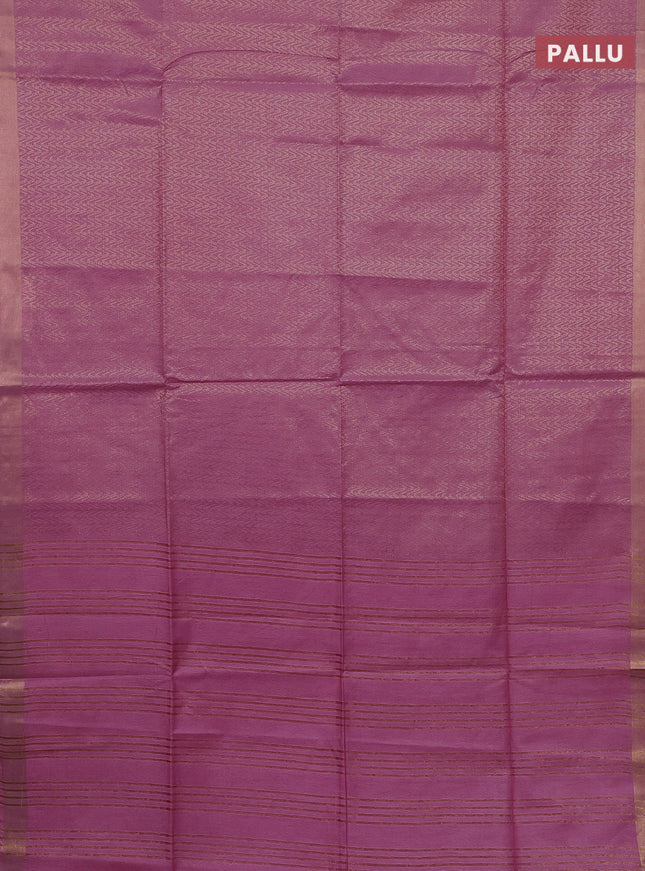 Semi munga jacquard saree pastel pink with allover zari weaves and zari woven border