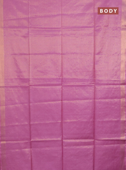 Semi munga jacquard saree mauve pink with allover zari weaves and zari woven border