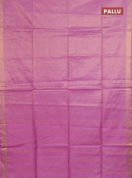 Semi munga jacquard saree mauve pink with allover zari weaves and zari woven border