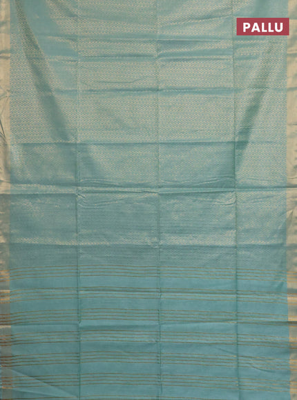 Semi munga jacquard saree pastel green with allover zari weaves and zari woven border