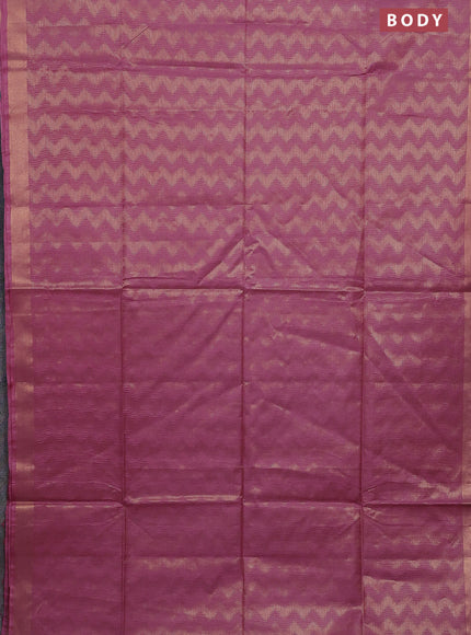 Semi munga jacquard saree pastel pink with allover zari weaves and zari woven border