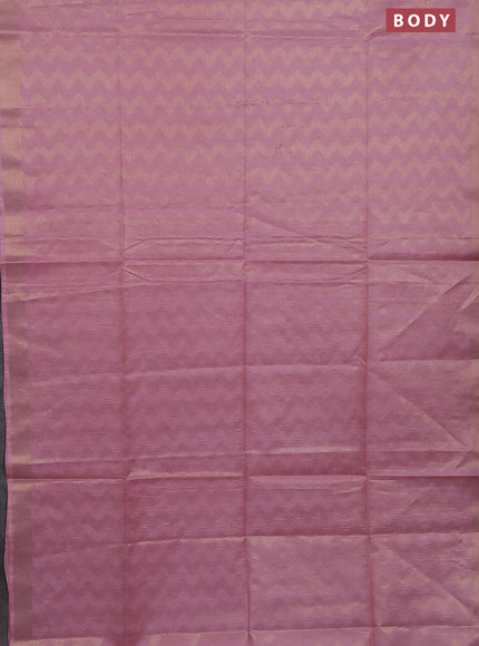 Semi munga jacquard saree peach shade with allover zari weaves and zari woven border