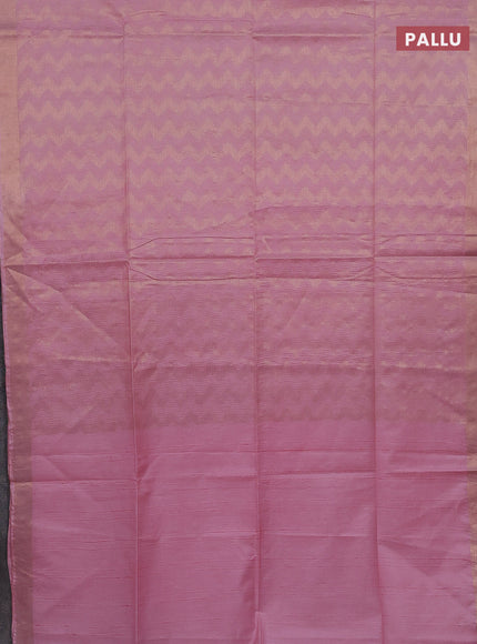 Semi munga jacquard saree peach shade with allover zari weaves and zari woven border