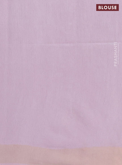 Semi munga jacquard saree grey with allover zari weaves and zari woven border