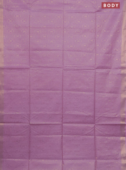 Semi munga jacquard saree lotus pink with allover zari weaves and zari woven border