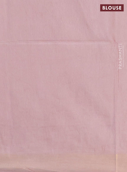 Semi munga jacquard saree beige with allover zari weaves and zari woven border