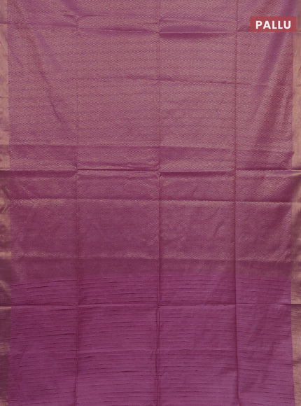 Semi munga jacquard saree pastel pink with allover zari weaves and zari woven border