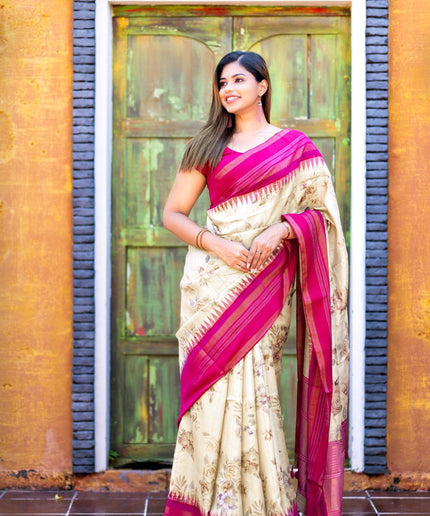 Collection image for: Digital Printed Tussars - Vidarbha Border