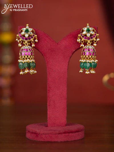 Jadau Jhumkas