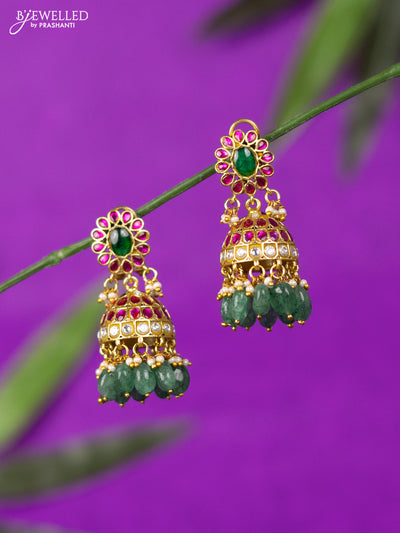 Jadau Jhumkas