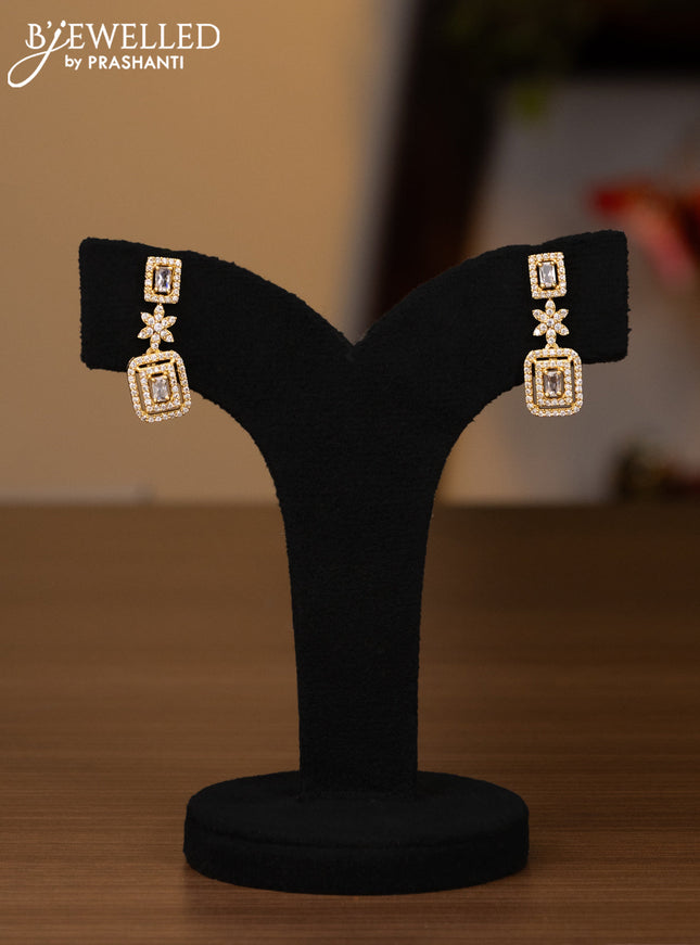 AD zircon haaram with cz stones