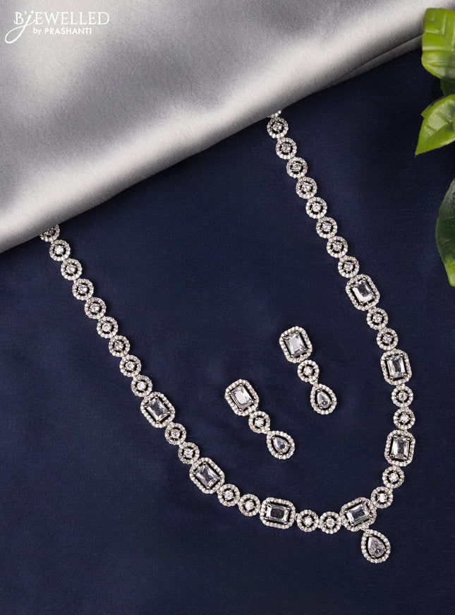 Zircon haaram with cz stones