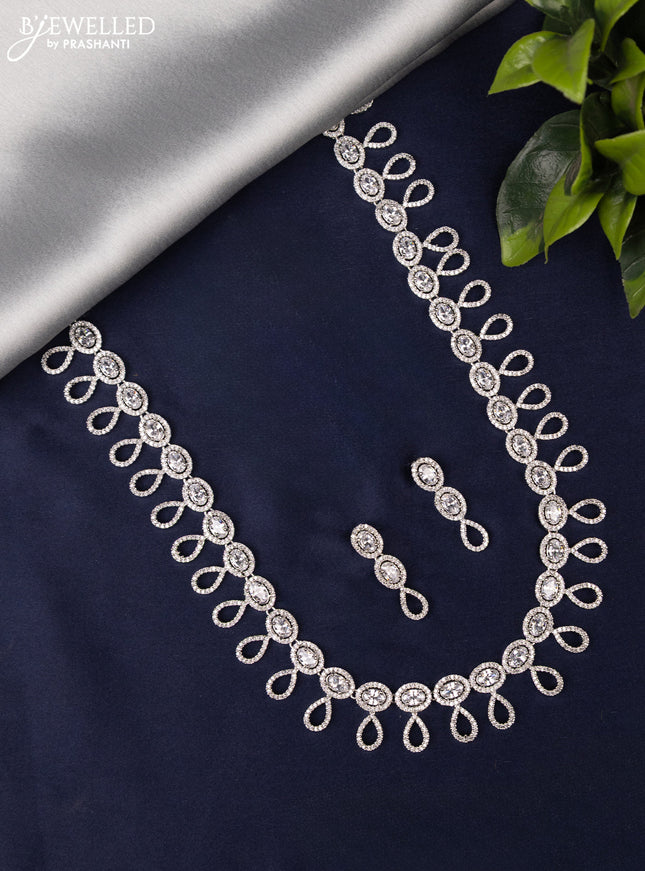 Zircon haaram with cz stones