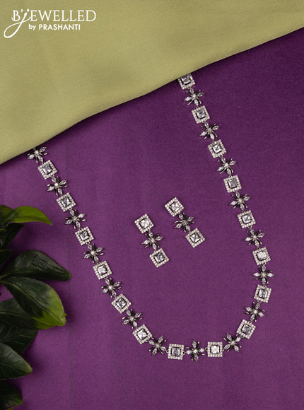 Zircon haaram with cz stones