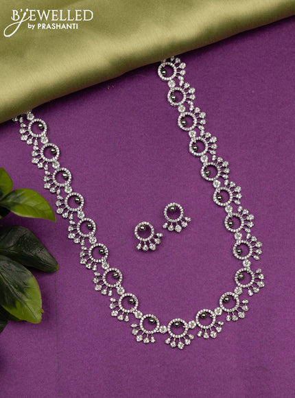 Zircon haaram with cz stones